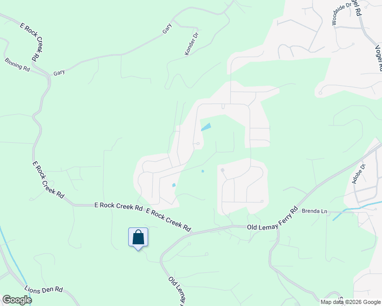 map of restaurants, bars, coffee shops, grocery stores, and more near 4624 Sassafras Lane in Imperial