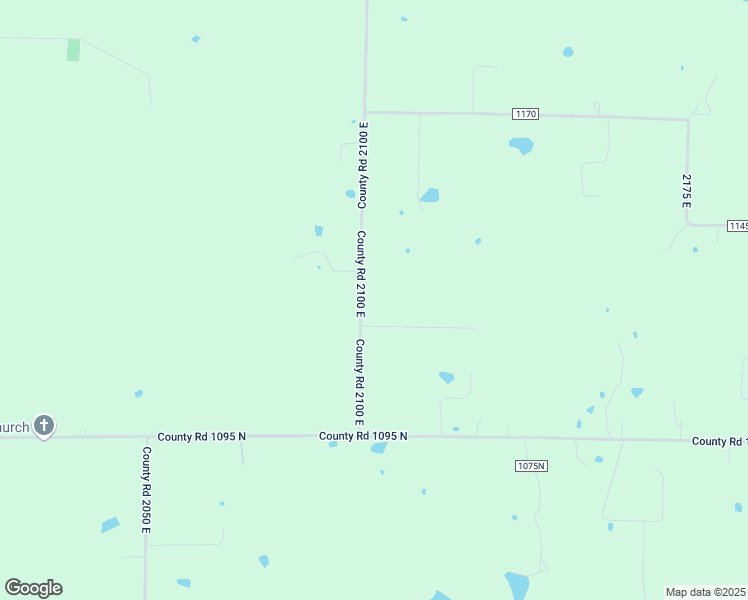 map of restaurants, bars, coffee shops, grocery stores, and more near 2158 County Road 1170 in Fairfield