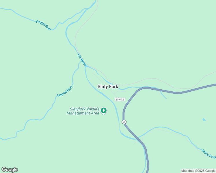map of restaurants, bars, coffee shops, grocery stores, and more near in Slaty Fork