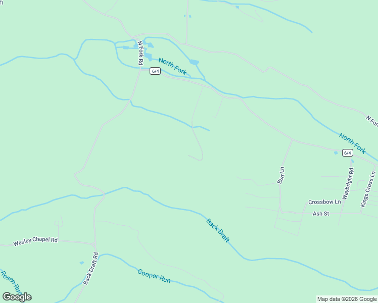 map of restaurants, bars, coffee shops, grocery stores, and more near 3419 North Fork Road in Green Bank