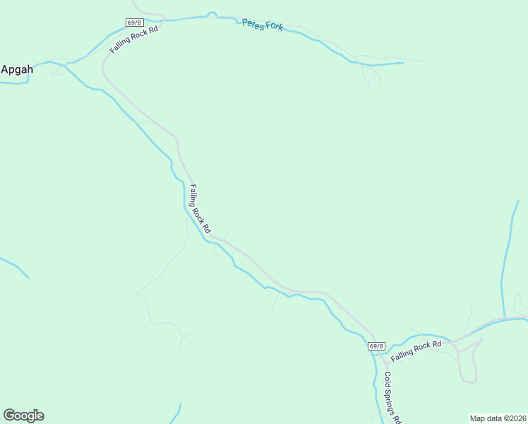 map of restaurants, bars, coffee shops, grocery stores, and more near 24-30 Falling Rock Road in Clendenin