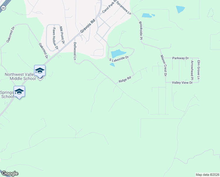 map of restaurants, bars, coffee shops, grocery stores, and more near 6014 Grandview Road in House Springs