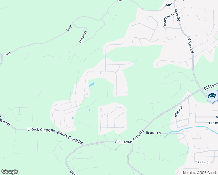 map of restaurants, bars, coffee shops, grocery stores, and more near 4600 Sassafras Lane in Imperial