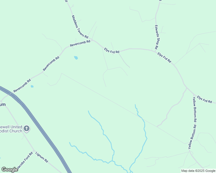 map of restaurants, bars, coffee shops, grocery stores, and more near 20410 Country Lane in Lignum