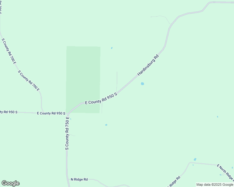 map of restaurants, bars, coffee shops, grocery stores, and more near 7900 East County Road 950 South in Marengo