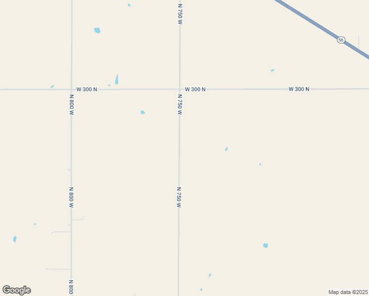 map of restaurants, bars, coffee shops, grocery stores, and more near 2653-2999 North 750 West in Jasper