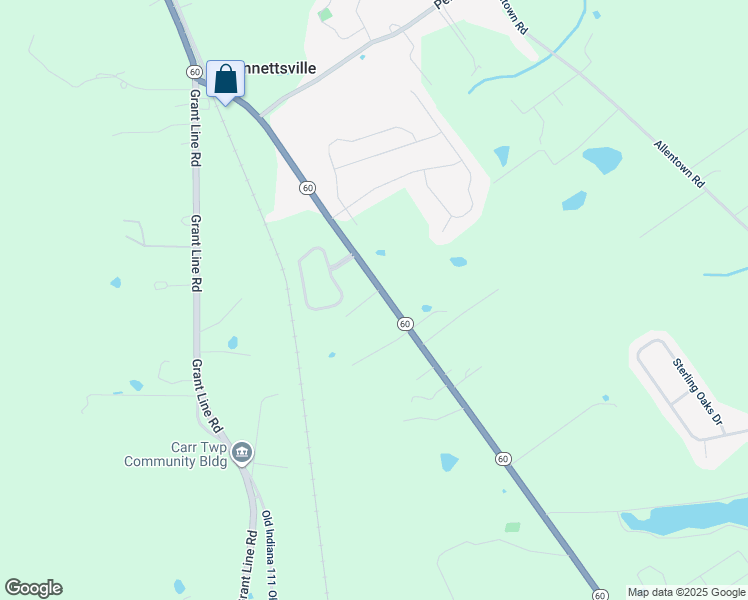 map of restaurants, bars, coffee shops, grocery stores, and more near 11509 Indiana 60 in Sellersburg