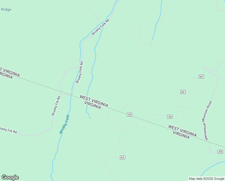 map of restaurants, bars, coffee shops, grocery stores, and more near Forest Road 64 in West Augusta