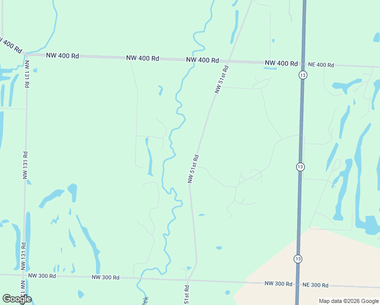 map of restaurants, bars, coffee shops, grocery stores, and more near 343-399 Northwest 51 Road in Clinton
