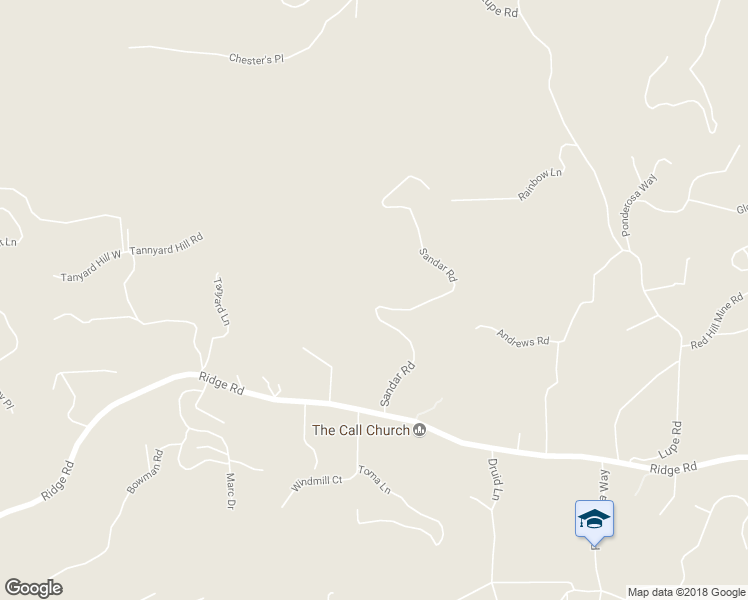 map of restaurants, bars, coffee shops, grocery stores, and more near 14501 Sandar Road in Pine Grove