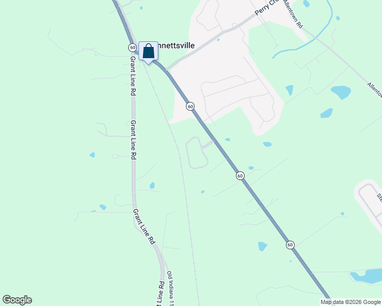 map of restaurants, bars, coffee shops, grocery stores, and more near 11527 Forest Hill Circle in Sellersburg
