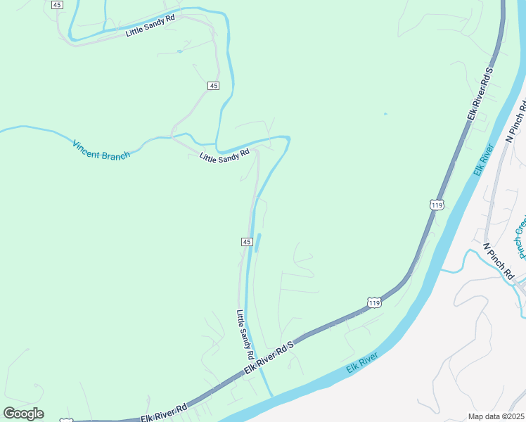 map of restaurants, bars, coffee shops, grocery stores, and more near 78 Upper Westwood Drive in Elkview