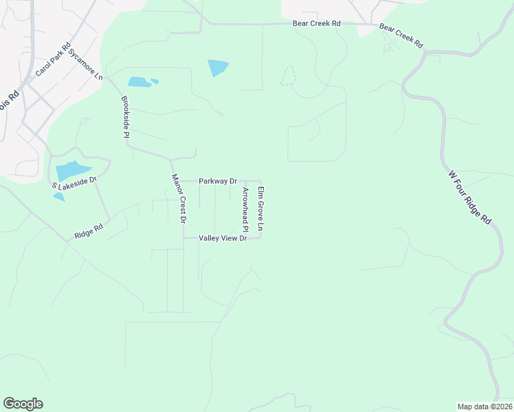 map of restaurants, bars, coffee shops, grocery stores, and more near 4257 Elm Grove Lane in House Springs