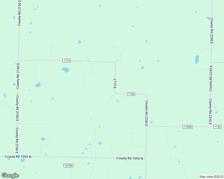 map of restaurants, bars, coffee shops, grocery stores, and more near 2158 County Road 1170 in Fairfield