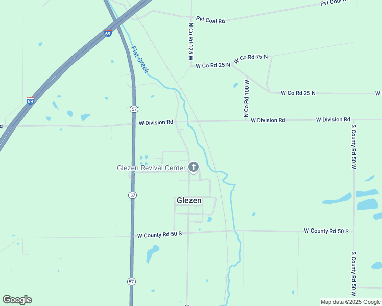 map of restaurants, bars, coffee shops, grocery stores, and more near 153 South Co Road 125 West in Petersburg