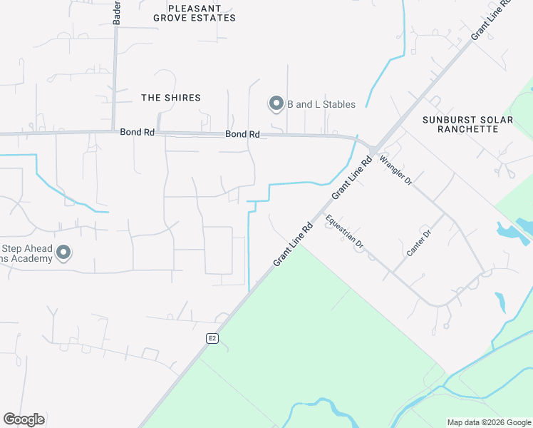 map of restaurants, bars, coffee shops, grocery stores, and more near 9302 Grant Line Road in Elk Grove