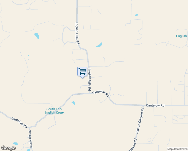 map of restaurants, bars, coffee shops, grocery stores, and more near 4097 English Creek Lane in Vacaville