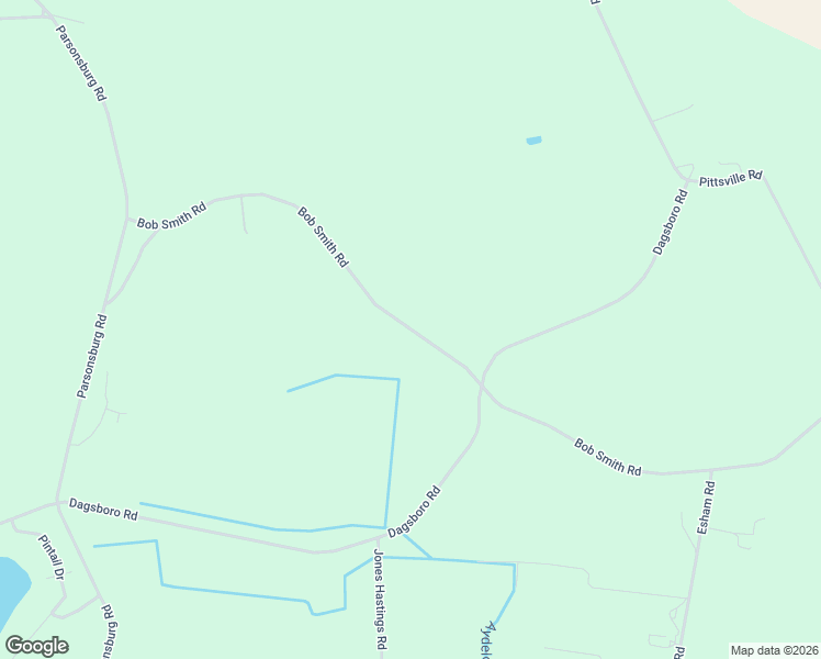 map of restaurants, bars, coffee shops, grocery stores, and more near 33351 Bob Smith Road in Parsonsburg