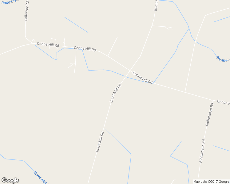 map of restaurants, bars, coffee shops, grocery stores, and more near Burnt Mill Road in Willards