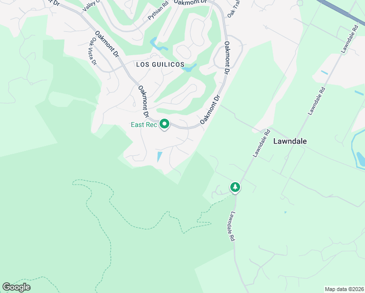map of restaurants, bars, coffee shops, grocery stores, and more near 409 Crestridge Place in Santa Rosa