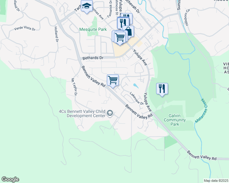 map of restaurants, bars, coffee shops, grocery stores, and more near 3113 Luna Court in Santa Rosa