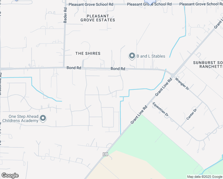 map of restaurants, bars, coffee shops, grocery stores, and more near 10025 Van Ruiten Lane in Elk Grove
