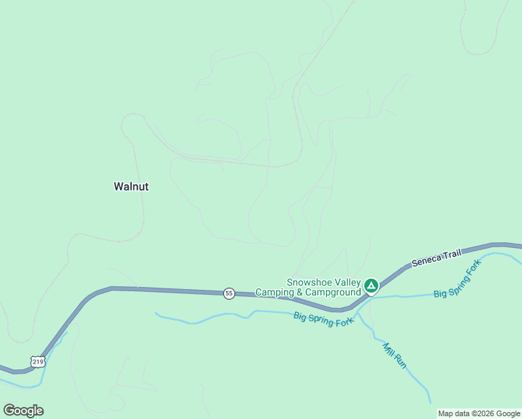 map of restaurants, bars, coffee shops, grocery stores, and more near 498 Hickory Hill Road in Slaty Fork