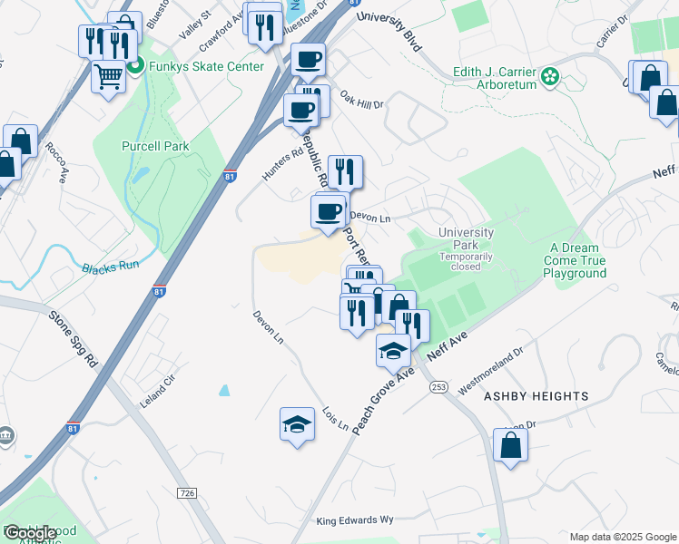 869 Port Republic Road, Harrisonburg VA Walk Score