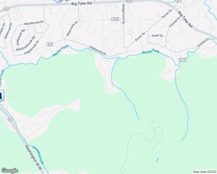 map of restaurants, bars, coffee shops, grocery stores, and more near 5000 Dalewood Drive in Charleston