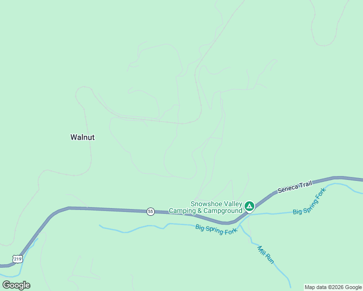 map of restaurants, bars, coffee shops, grocery stores, and more near 498 Hickory Hill Road in Slaty Fork