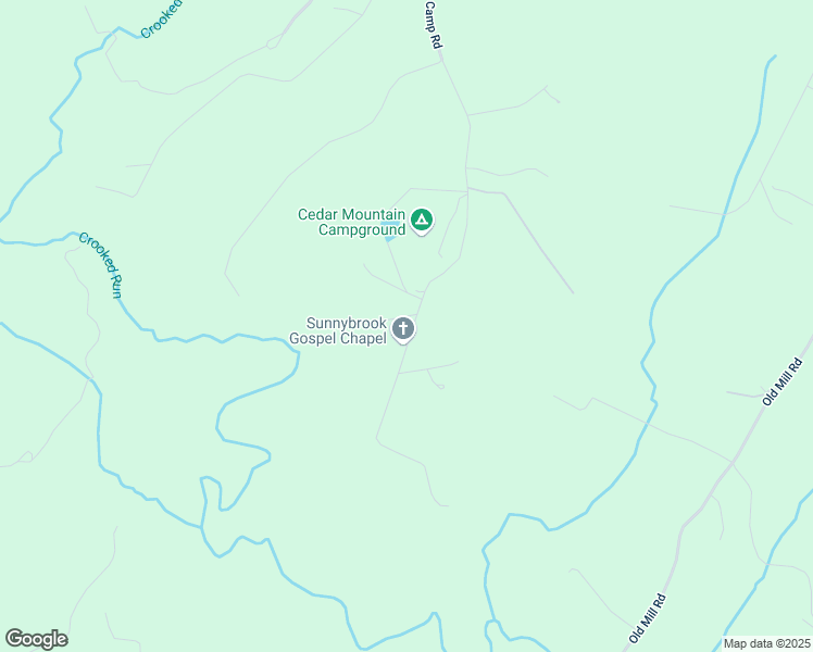 map of restaurants, bars, coffee shops, grocery stores, and more near 20292 Camp Road in Culpeper