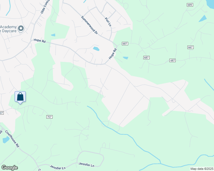 map of restaurants, bars, coffee shops, grocery stores, and more near 7 Carroll Drive in Stafford