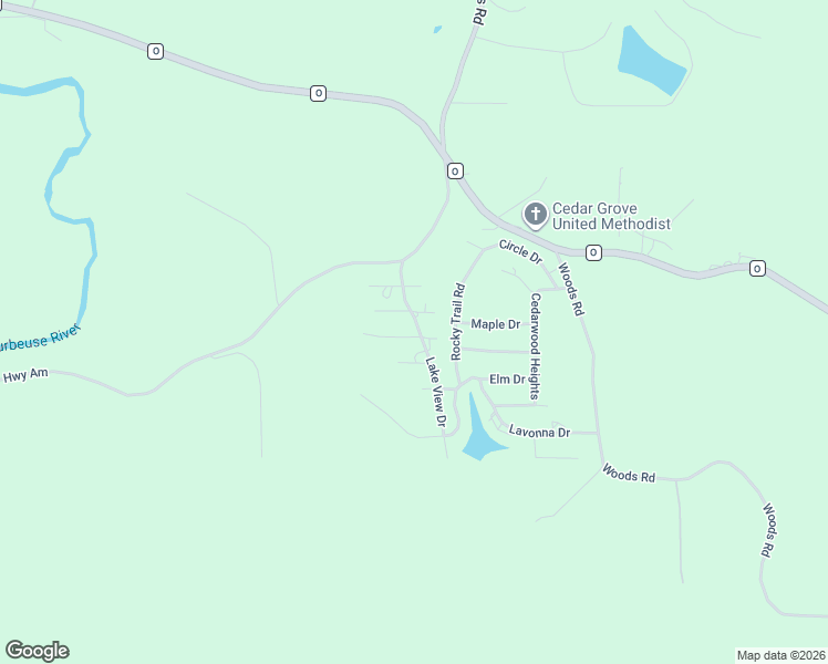 map of restaurants, bars, coffee shops, grocery stores, and more near 333 Wagon Spoke Drive in Villa Ridge