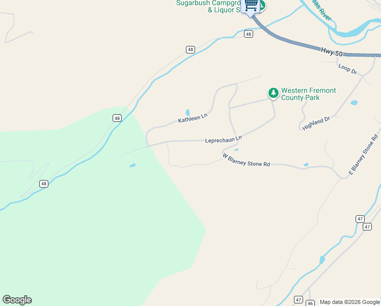 map of restaurants, bars, coffee shops, grocery stores, and more near 510 Leprechaun Lane in Howard