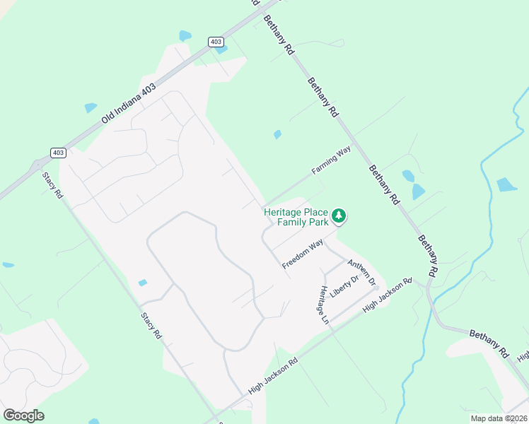 map of restaurants, bars, coffee shops, grocery stores, and more near 7128 Independence Way in Charlestown