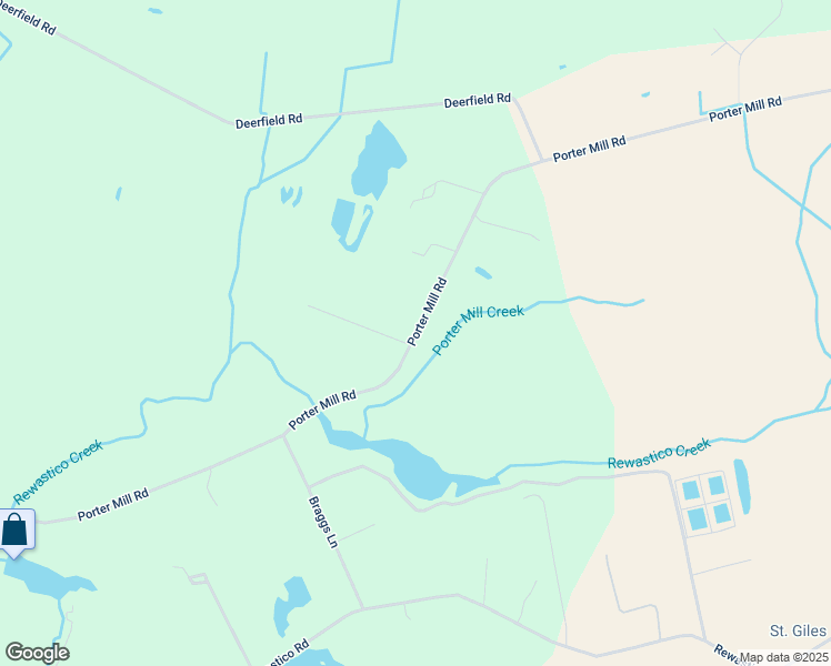 map of restaurants, bars, coffee shops, grocery stores, and more near Porter Mill Road in Hebron