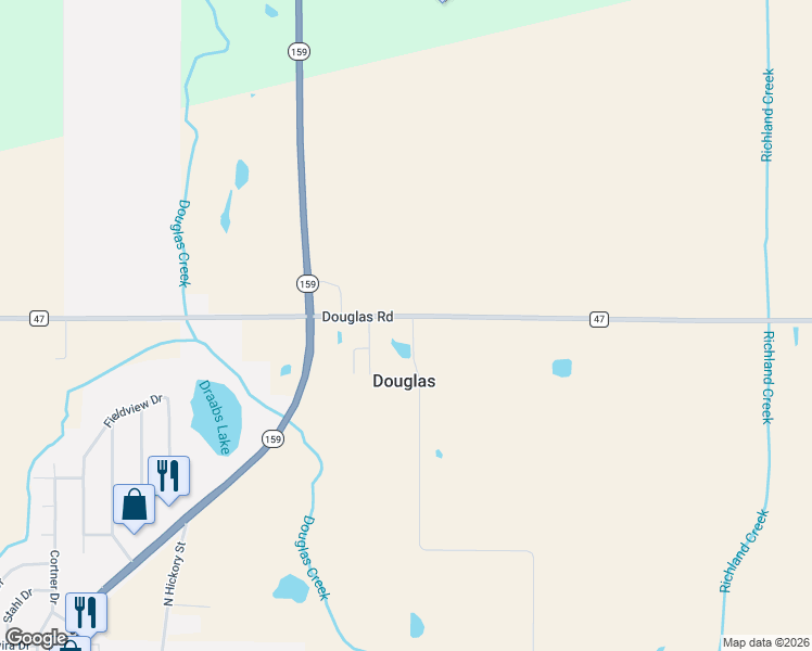 map of restaurants, bars, coffee shops, grocery stores, and more near 5561 Blank Road in Smithton