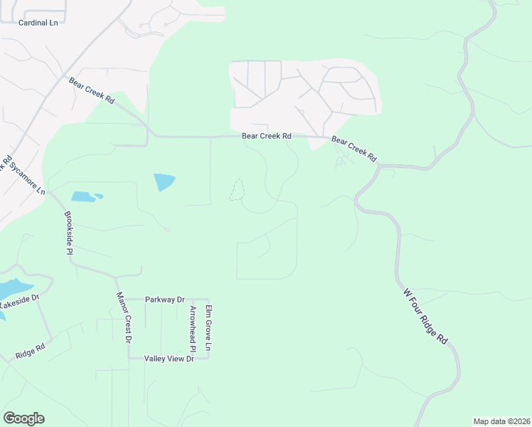 map of restaurants, bars, coffee shops, grocery stores, and more near 5648 Bear Creek Road in House Springs