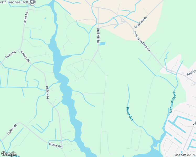 map of restaurants, bars, coffee shops, grocery stores, and more near 12545 Daye Girls Road in Bishopville