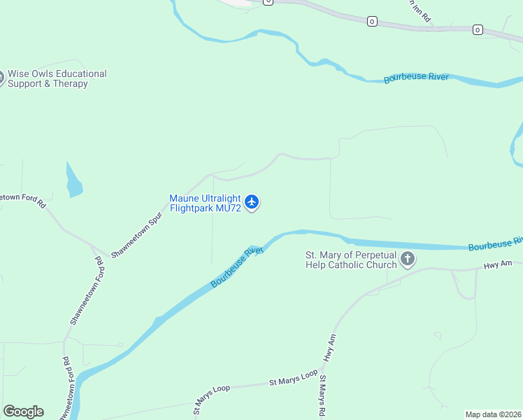 map of restaurants, bars, coffee shops, grocery stores, and more near 7830 Shawneetown Spur in Union