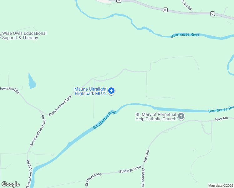 map of restaurants, bars, coffee shops, grocery stores, and more near 7830 Shawneetown Spur in Union