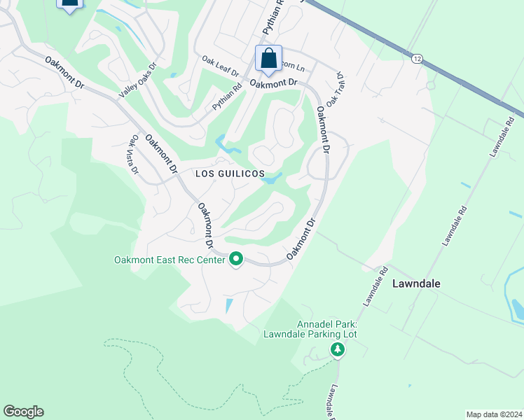 map of restaurants, bars, coffee shops, grocery stores, and more near 326 Singing Brook Circle in Santa Rosa