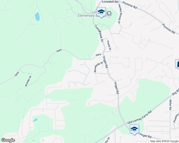 map of restaurants, bars, coffee shops, grocery stores, and more near 47 McClure Avenue in Arnold