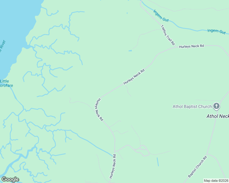 map of restaurants, bars, coffee shops, grocery stores, and more near 8312-8336 Hurleys Neck Road in Mardela Springs