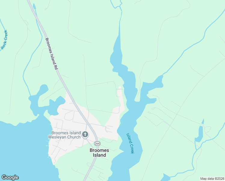 map of restaurants, bars, coffee shops, grocery stores, and more near 3770 Fish Hook Drive in Broomes Island