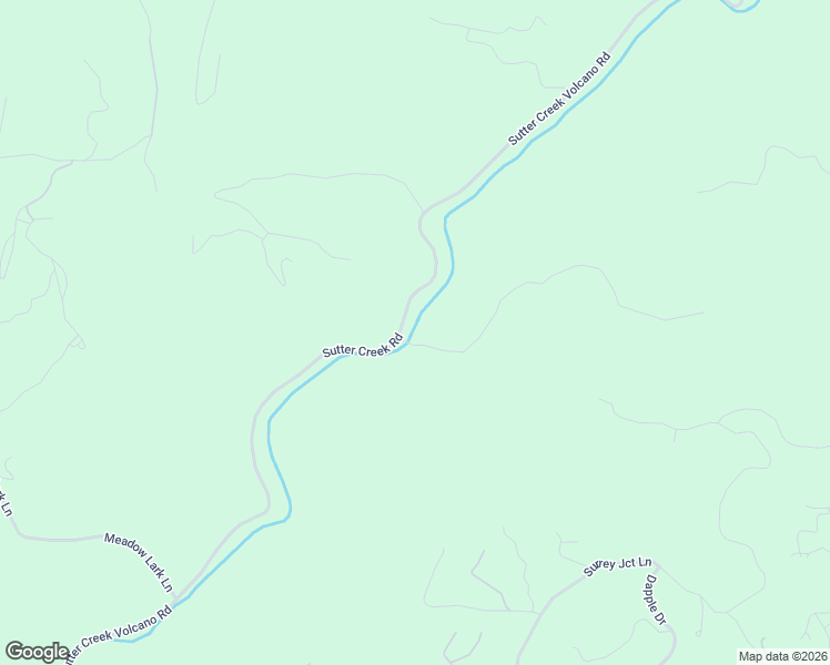 map of restaurants, bars, coffee shops, grocery stores, and more near 16735 Carpenter Gulch Drive in Sutter Creek