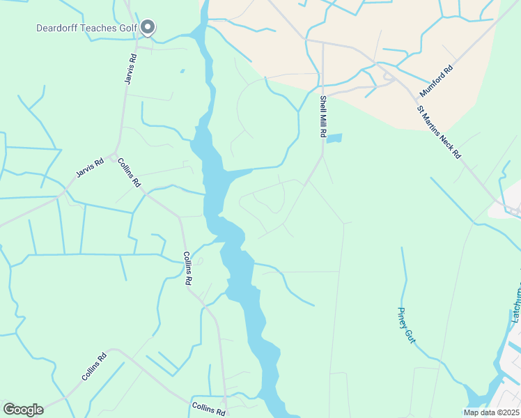 map of restaurants, bars, coffee shops, grocery stores, and more near 12623 Shell Mill Road in Bishopville