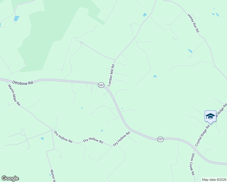 map of restaurants, bars, coffee shops, grocery stores, and more near Ottobine Road in Dayton