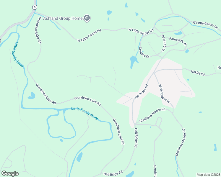 map of restaurants, bars, coffee shops, grocery stores, and more near 500-698 West Arrowhead Drive in Ashland