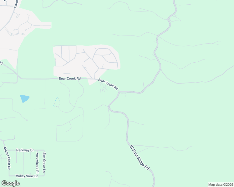 map of restaurants, bars, coffee shops, grocery stores, and more near 5502 Bear Creek Road in House Springs